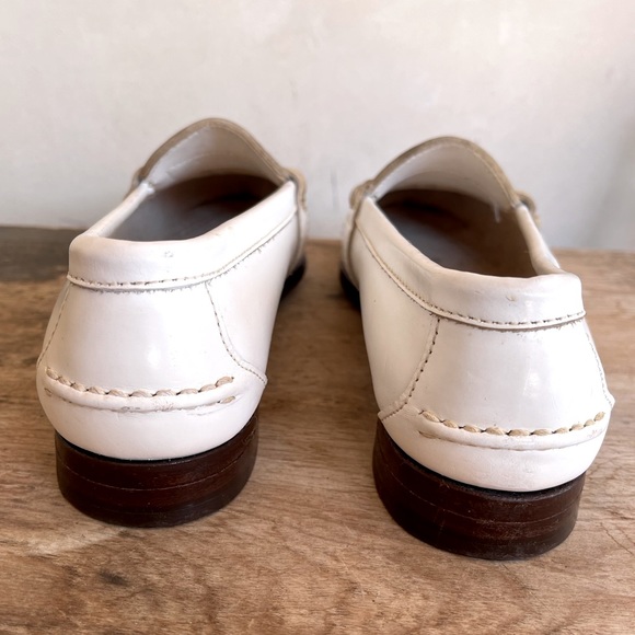 RALPH LAUREN Leather Loafer Bench Made Maine USA!! - Picture 8 of 14